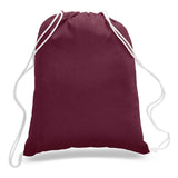 Small Economical Sports Pack-Brand Your Tote-Maroon-Brand Your Tote