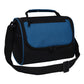 Small Polyester Break Time Lunch Bag (9.5'' W X 7.5'' H) 600D-Bag-Brand Your Tote-Royal Blue Heather-Black-Brand Your Tote