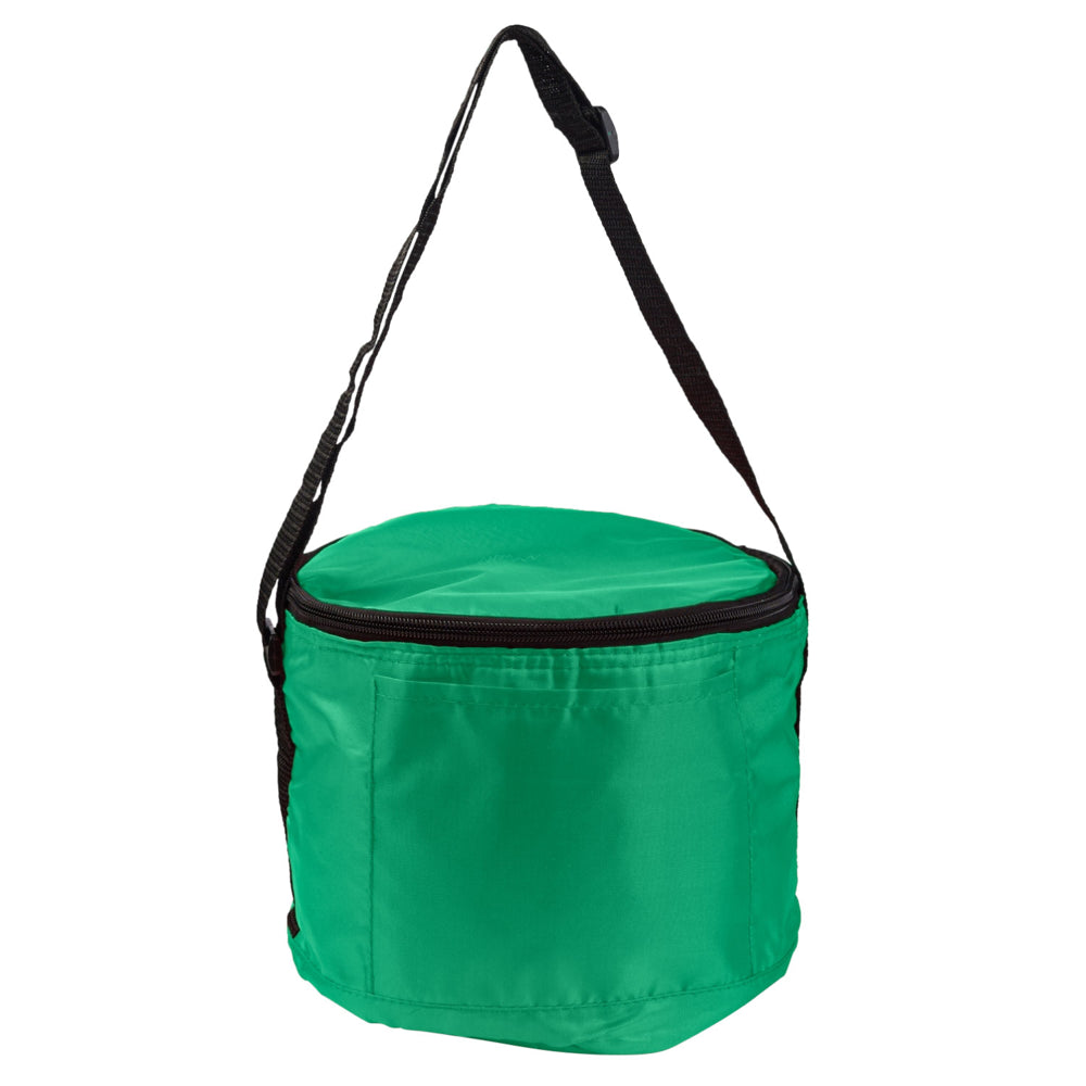 Small Polyester Cooler Bag (8'' W X 6'' H) 210D-Bag-Brand Your Tote-Green-Brand Your Tote