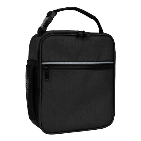 Small Polyester Cooler Bag (8.5'' W X 10.5'' H) 600D-Bag-Brand Your Tote-Black-Brand Your Tote
