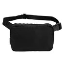 Small Polyester Crossbody Pouch (7.75'' W X 5.5'' H) 230D-Pouch-Brand Your Tote-Black-Brand Your Tote