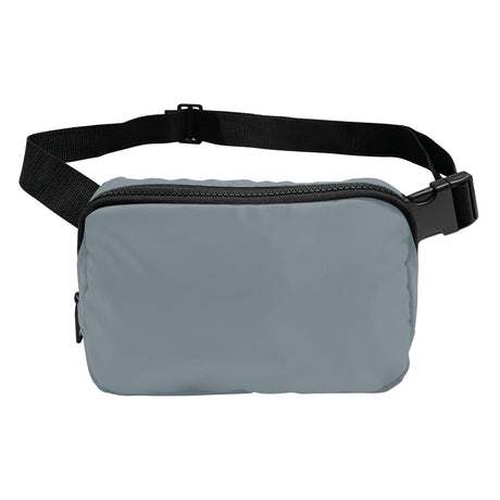 Small Polyester Crossbody Pouch (7.75'' W X 5.5'' H) 230D-Pouch-Brand Your Tote-Grey-Brand Your Tote