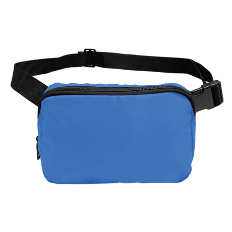 Small Polyester Crossbody Pouch (7.75'' W X 5.5'' H) 230D-Pouch-Brand Your Tote-Light Blue-Brand Your Tote