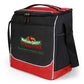 Small Polyester Jefferson Cooler Bag (9'' W X 11.5'' H) 600D-Bag-Brand Your Tote-Red-Black-Brand Your Tote