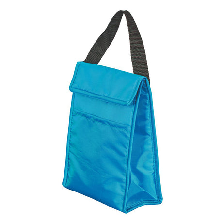 Small Polyester Lunch Bag (7'' W X 10'' H) 210D-Bag-Brand Your Tote-Turquoise-Brand Your Tote