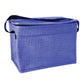 Small Polypropylene 6 Can Cooler Bag (8'' W X 6'' H) 80 Gsm-Bag-Brand Your Tote-Heather Blue-Brand Your Tote