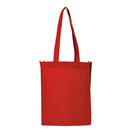 Small Polypropylene Bag (10'' W X 12'' H) 80 Gsm-Bag-Brand Your Tote-Red-Brand Your Tote