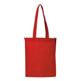 Small Polypropylene Bag (10'' W X 12'' H) 80 Gsm-Bag-Brand Your Tote-Red-Brand Your Tote