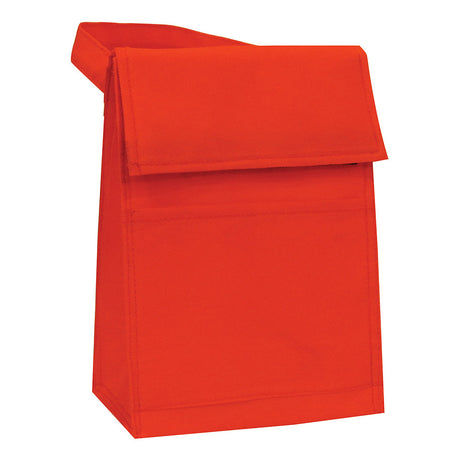 Small Polypropylene Lunch Bag (7'' W X 10'' H) 80 Gsm-Bag-Brand Your Tote-Red-Brand Your Tote