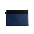 Small Polypropylene Pouch (9.75'' W X 7'' H) 80 Gsm-Pouch-Brand Your Tote-Black-Heather Blue-Brand Your Tote
