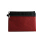 Small Polypropylene Pouch (9.75'' W X 7'' H) 80 Gsm-Pouch-Brand Your Tote-Black-Heather Red-Brand Your Tote