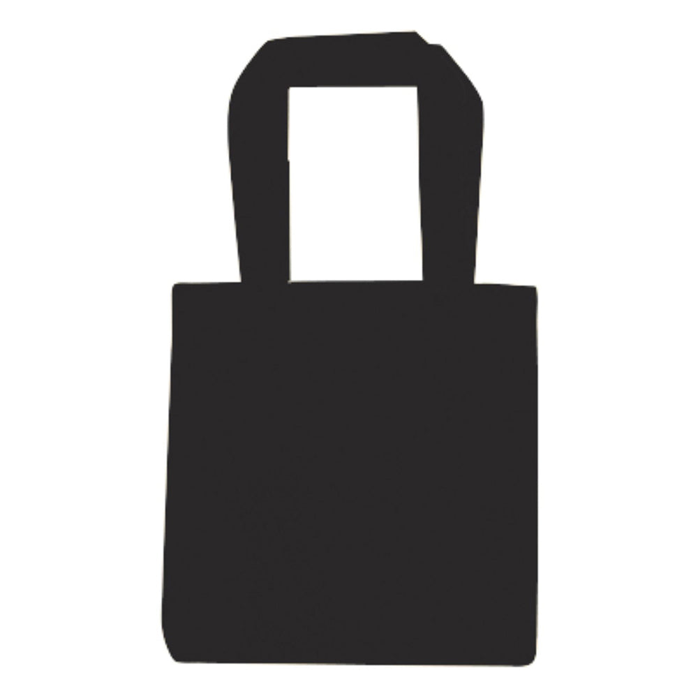 Small Polypropylene Tote Bag (6'' W X 6'' H) 80 Gsm-Tote Bag-Brand Your Tote-Black-Brand Your Tote