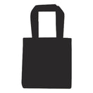 Small Polypropylene Tote Bag (6'' W X 6'' H) 80 Gsm-Tote Bag-Brand Your Tote-Black-Brand Your Tote