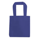 Small Polypropylene Tote Bag (6'' W X 6'' H) 80 Gsm-Tote Bag-Brand Your Tote-Royal Blue-Brand Your Tote