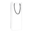 Small Polypropylene Wine Tote Bag (5'' W X 13'' H) 90 Gsm-Tote Bag-Brand Your Tote-White-Brand Your Tote
