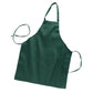 Twill / Poly-Cotton Full Length Butcher Apron (28'' W X 34'' H) 7.5 Oz-Apron-Brand Your Tote-Forest Green-Brand Your Tote