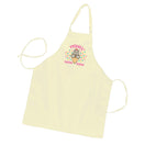 Twill / Poly-Cotton Full Length Butcher Apron (28'' W X 34'' H) 7.5 Oz-Apron-Brand Your Tote-Natural-Brand Your Tote