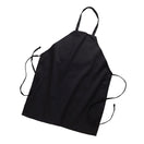 Twill / Poly-Cotton Full Length Wide Bib Butcher Apron (28'' W X 34'' H) 7.5 Oz-Apron-Brand Your Tote-Black-Brand Your Tote