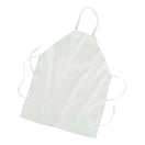 Twill / Poly-Cotton Full Length Wide Bib Butcher Apron (28'' W X 34'' H) 7.5 Oz-Apron-Brand Your Tote-White-Brand Your Tote
