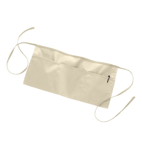 Twill / Poly-Cotton Waist Apron (24'' W X 12'' H) 7.5 Oz-Apron-Brand Your Tote-Natural-Brand Your Tote