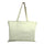 Xl Cotton Canvas Basiczippered Tote Bag (20'' W X 15'' H) 12 Oz-Tote Bag-Brand Your Tote-Natural-Brand Your Tote