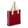 Xl Cotton Canvas Color Bag (20'' W X 15'' H) 12 Oz-Bag-Brand Your Tote-Red-Natural-Brand Your Tote