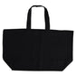 Xl Cotton Canvas Grande Tote Bag (27'' W X 16'' H) 10 Oz-Tote Bag-Brand Your Tote-Black-Brand Your Tote