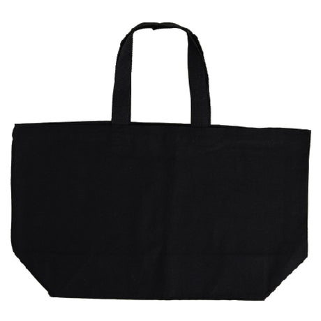 Xl Cotton Canvas Grande Tote Bag (27'' W X 16'' H) 10 Oz-Tote Bag-Brand Your Tote-Black-Brand Your Tote