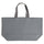 Xl Cotton Canvas Grande Tote Bag (27'' W X 16'' H) 10 Oz-Tote Bag-Brand Your Tote-Grey-Brand Your Tote