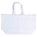 Xl Cotton Canvas Grande Tote Bag (27'' W X 16'' H) 10 Oz-Tote Bag-Brand Your Tote-White-Brand Your Tote