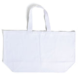 Xl Cotton Canvas Grande Tote Bag (27'' W X 16'' H) 10 Oz-Tote Bag-Brand Your Tote-White-Brand Your Tote