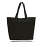 Xl Cotton Canvas Instyle Tote Bag (23'' W X 17'' H) 12 Oz-Tote Bag-Brand Your Tote-Black-Brand Your Tote