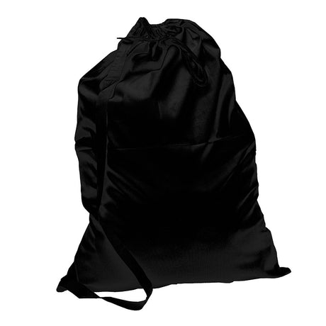 Xl Cotton Canvas Laundry Laundry Bag (20'' W X 15'' H) 7 Oz-Bag-Brand Your Tote-Black-Brand Your Tote