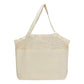 Xl Cotton Canvas Mesh Beach Bag (20'' W X 15'' H) 7 Oz-Bag-Brand Your Tote-Natural-Brand Your Tote
