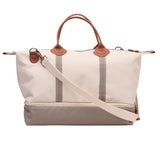 Xl Cotton Canvas Sierra Weekender Bag (24'' W X 14'' H) 20 Oz-Bag-Brand Your Tote-Grey-Brand Your Tote