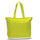 Xl Cotton Canvas Zippered Tote Bag (20'' W X 15'' H) 12 Oz-Tote Bag-Brand Your Tote-Yellow-Brand Your Tote