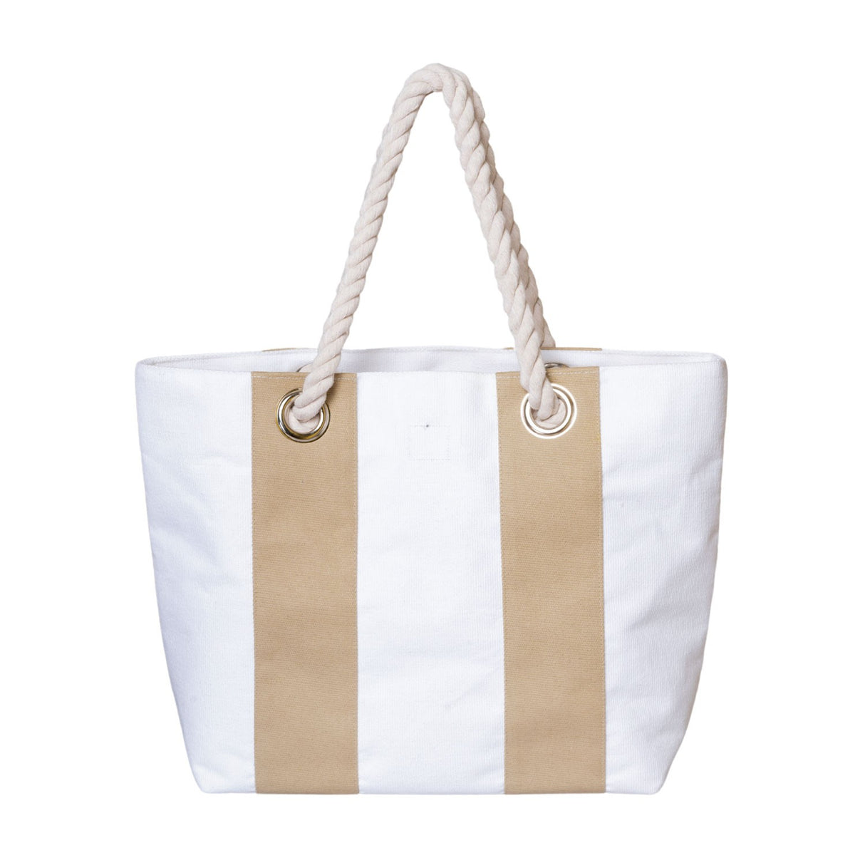 Xl Dobby Cotton Beach Club Tote Bag (22'' W X 14.9'' H) 18 Oz-Tote Bag-Brand Your Tote-Kraft-Brand Your Tote
