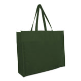 Xl Polypropylene Bag (20'' W X 16'' H) 80 Gsm-Bag-Brand Your Tote-Hunter Green-Brand Your Tote