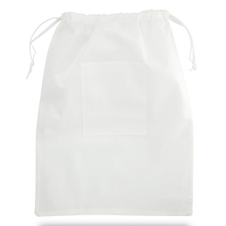 Xl Polypropylene Laundry Laundry Bag (18'' W X 24'' H) 80 Gsm-Bag-Brand Your Tote-White-Brand Your Tote