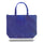 Xl Polypropylene Zippered Tote Bag (20'' W X 15'' H) 100 Gsm-Tote Bag-Brand Your Tote-Royal Blue-Brand Your Tote