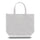 Xl Polypropylene Zippered Tote Bag (20'' W X 15'' H) 100 Gsm-Tote Bag-Brand Your Tote-White-Brand Your Tote