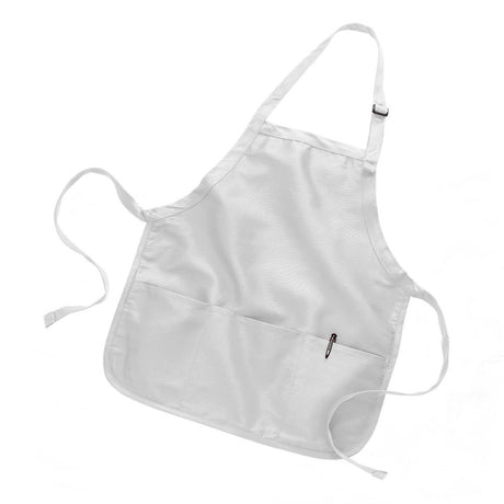 Xxl Twill / Poly-Cotton Pouch (22'' W X 24'' H) 7.5 Oz-Pouch-Brand Your Tote-White-Brand Your Tote