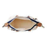 Xl Cotton Canvas Signature Weekender Bag (25'' W X 13'' H) 20 Oz